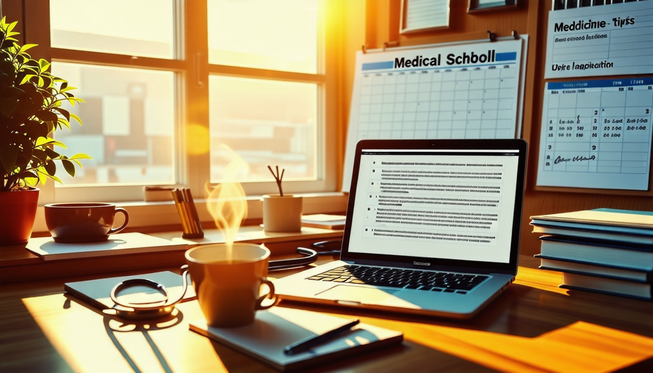 discover essential tips for your medical school application to enhance your chances of acceptance. from crafting a compelling personal statement to mastering the interview process, this guide offers valuable insights for aspiring doctors.